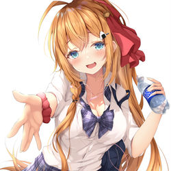 This is a pixiv picture whose title is JKペコさん.