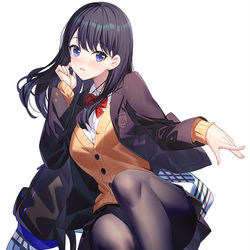 This is a pixiv picture whose title is 宝多六花.