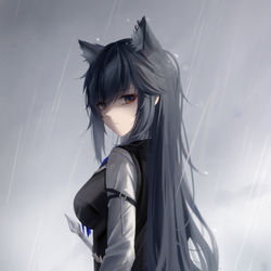 This is a pixiv picture whose title is 缄默德克萨斯.