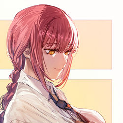 This is a pixiv picture whose title is マキマ.