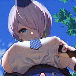 This is a pixiv picture whose title is 侧乳.