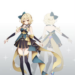This is a pixiv picture whose title is Lumine.