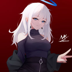 This is a pixiv picture whose title is ★.