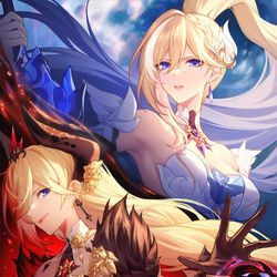 This is a pixiv picture whose title is 尼伯龙根梦歌.