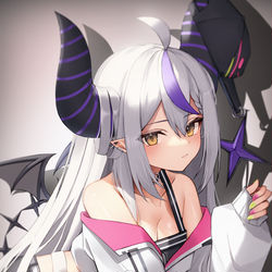 This is a pixiv picture whose title is 悪魔(トワ様)コス。.