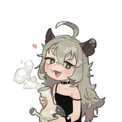 This is a pixiv picture whose title is Pot-sum macci 💖.