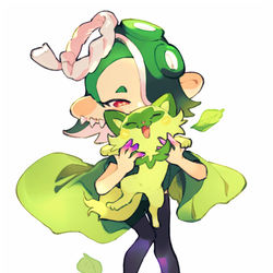 This is a pixiv picture whose title is フェス仕様フウカちゃん🌱.