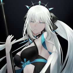 This is a pixiv picture whose title is モルガン.