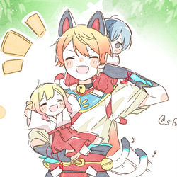 This is a pixiv picture whose title is 神之使.