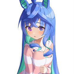 This is a pixiv picture whose title is うまゆるのパジャマターボかわいい.
