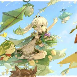 This is a pixiv picture whose title is 🪁～～.