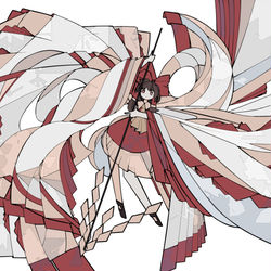 This is a pixiv picture whose title is 霊夢さん。.