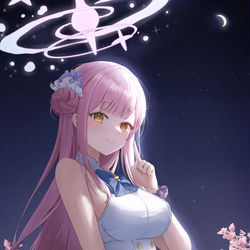 This is a pixiv picture whose title is 聖園ミカ.