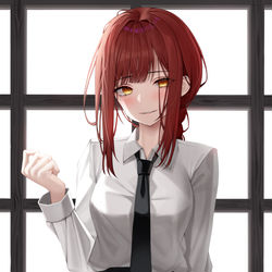 This is a pixiv picture whose title is MAKIMA.