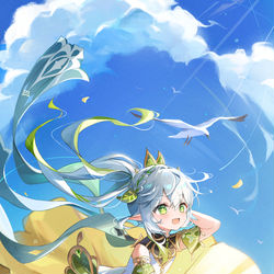 This is a pixiv picture whose title is Freedom~.