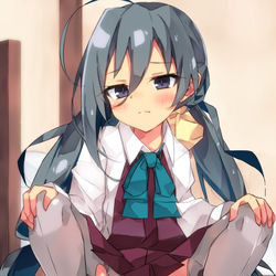 This is a pixiv picture whose title is 清霜ちゃん！！.