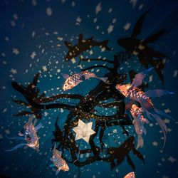 This is a pixiv picture whose title is Koi Lantern Kickstarter.