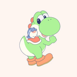 This is a pixiv picture whose title is いろんな任天堂キャラと！.