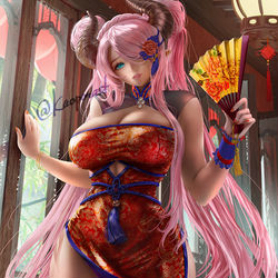 This is a pixiv picture whose title is ナルメア.