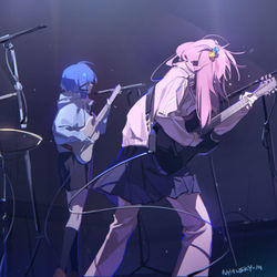 This is a pixiv picture whose title is bocchi.