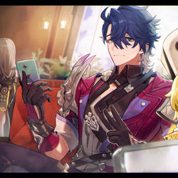 This is a pixiv picture whose title is スターレイル.