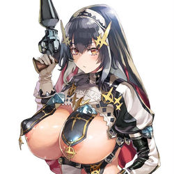 This is a pixiv picture whose title is ムチプリ教団の執行官　ムチプリースト.