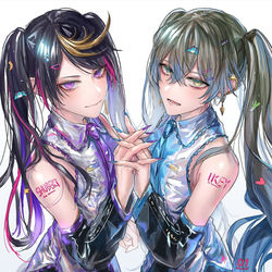 This is a pixiv picture whose title is ミクだよ.