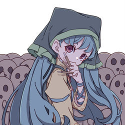 This is a pixiv picture whose title is 袿姫.