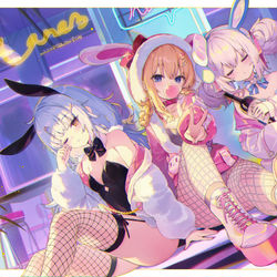 This is a pixiv picture whose title is ばにぴ～す.