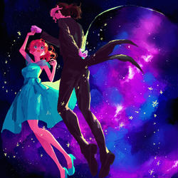 This is a pixiv picture whose title is グエスレ.