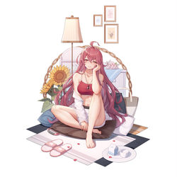 This is a pixiv picture whose title is 魂器学院蕾塔睡衣.