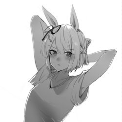 This is a pixiv picture whose title is マーチ.