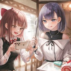 This is a pixiv picture whose title is ★.