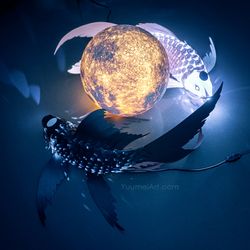 This is a pixiv picture whose title is Koi Lantern Kickstarter.