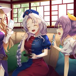 This is a pixiv picture whose title is 月都組ゲーム.