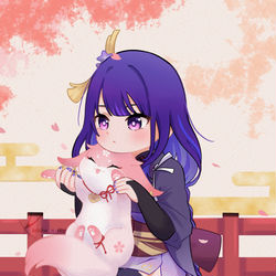 This is a pixiv picture whose title is Fox and Shadow.