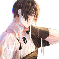 This is a pixiv picture whose title is 石濡れ丸.