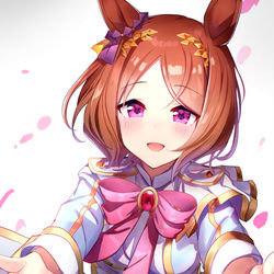 This is a pixiv picture whose title is 手を差し伸べるサクラローレル.