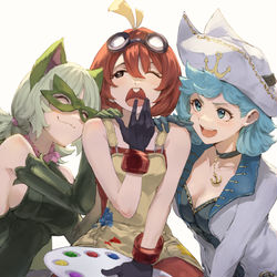 This is a pixiv picture whose title is SV御三家.