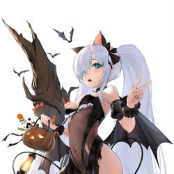 This is a pixiv picture whose title is 摸一只雅努斯.