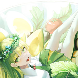 This is a pixiv picture whose title is ★.
