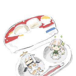 This is a pixiv picture whose title is もちもち.