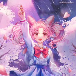 This is a pixiv picture whose title is ちびうさ.