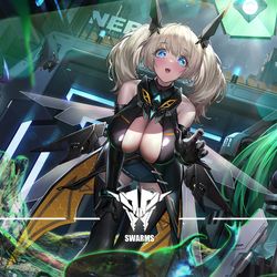 This is a pixiv picture whose title is 交错核线阵营.
