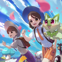 This is a pixiv picture whose title is 行ってきます！.