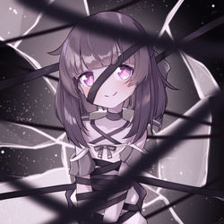 This is a pixiv picture whose title is Ribbon Cage.