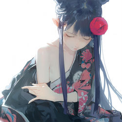 This is a pixiv picture whose title is 無題.