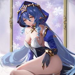 This is a pixiv picture whose title is レイラ Layla.