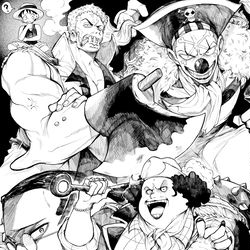 This is a pixiv picture whose title is 敵！.