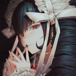 This is a pixiv picture whose title is Queen of Liars.